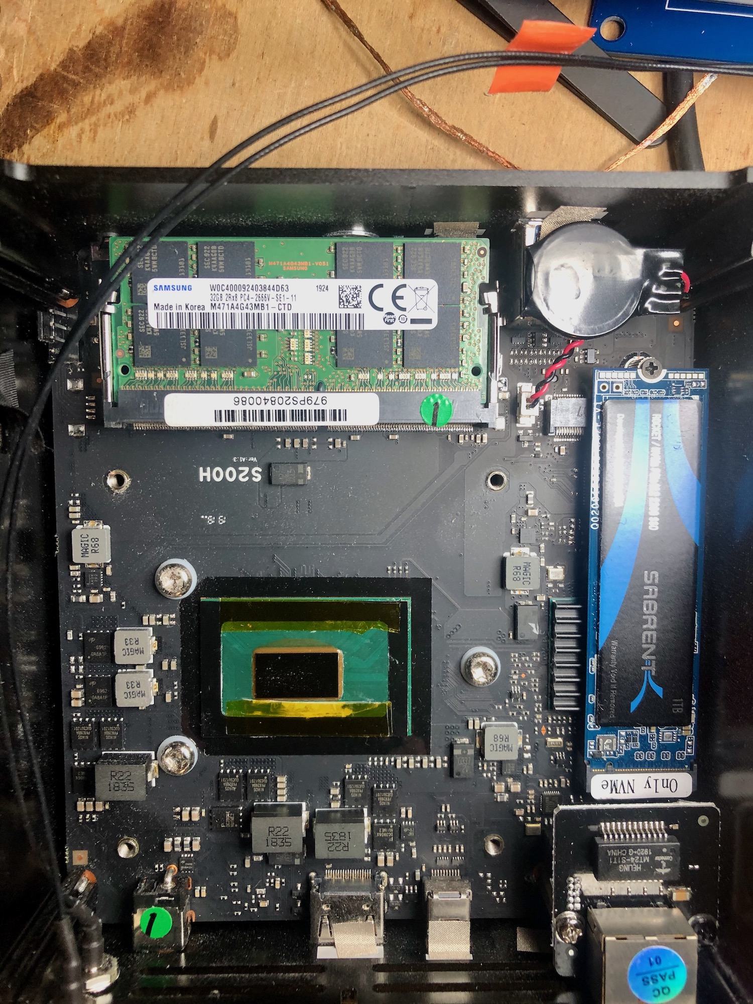 S200 with cleaned CPU